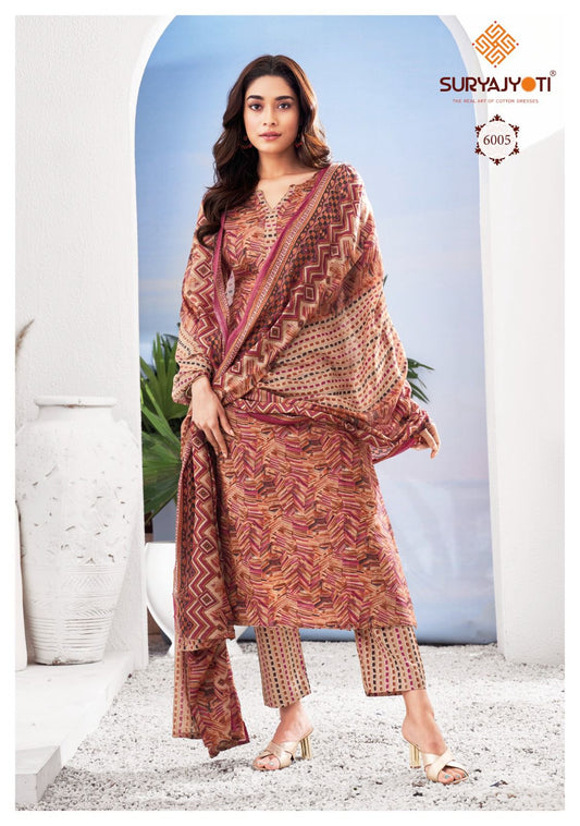 ₹649! Suryajyoti Premium Cotton Dress Materials
