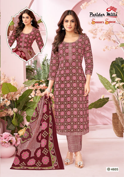 ₹525! Jiafashion printed Cotton Dress Materials
