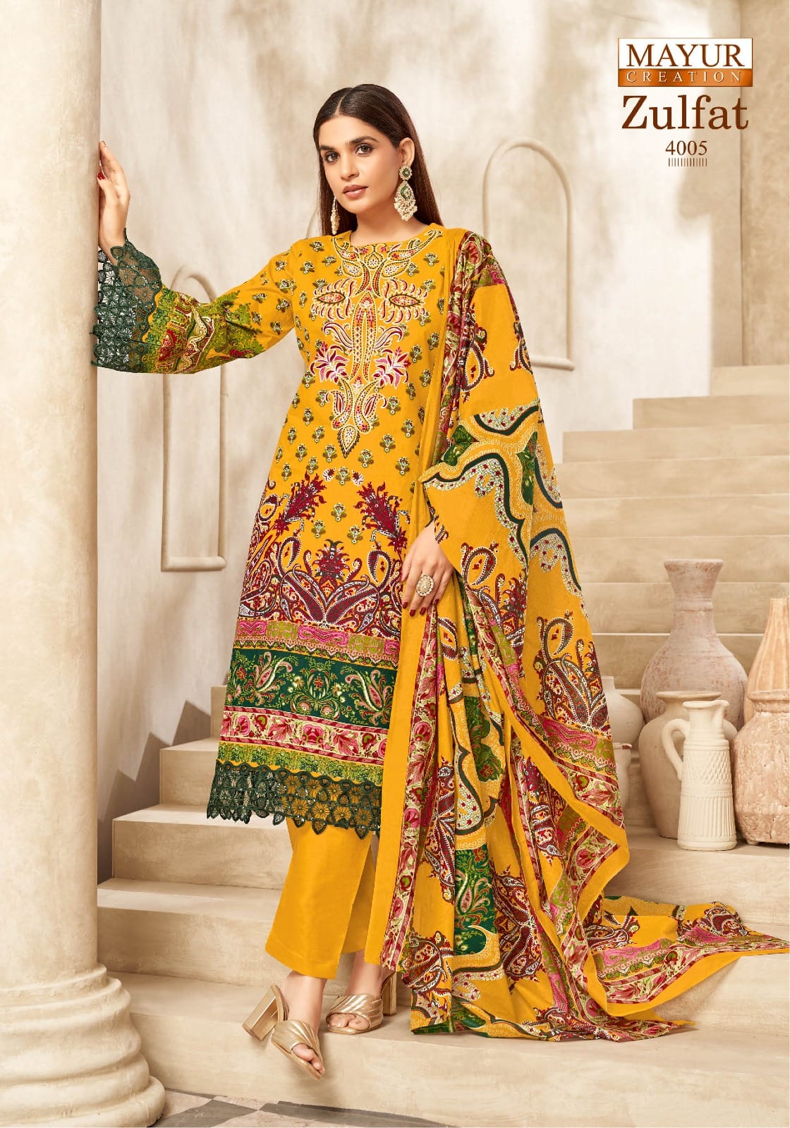₹549! Jiafashion Pakistani cotton dress materials