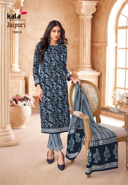 ₹549! Jiafashion jaipuri Cotton Dress Materials
