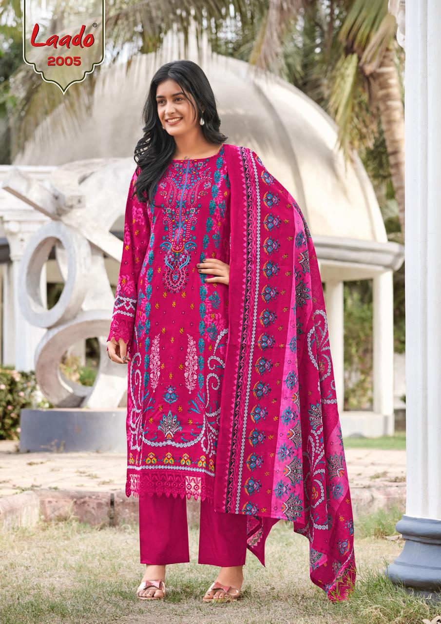 ₹549! Jiafashion Pakistani Cotton Dress Materials