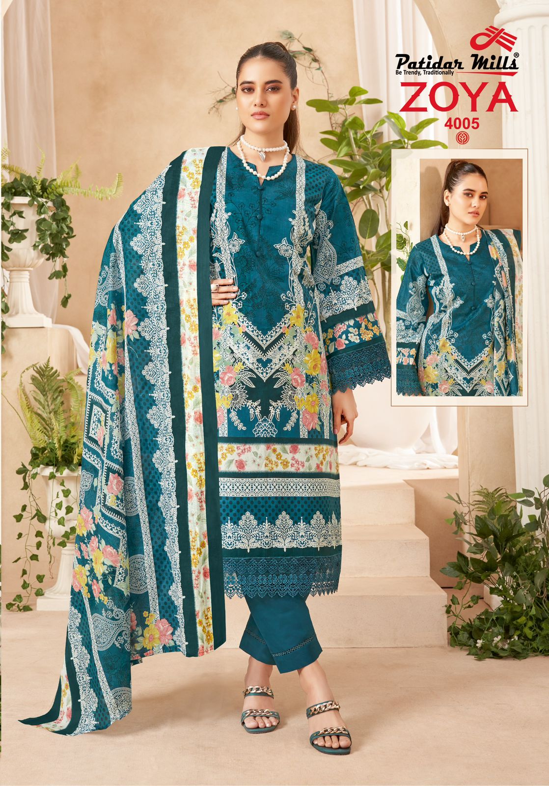 ₹599! Jiafashion Soft Cotton Karachi Suits