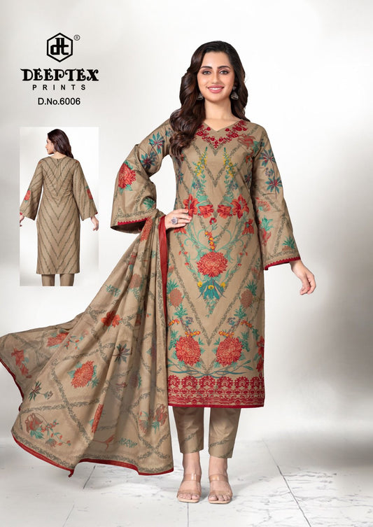 ₹ 599! Deeptex Karachi Cotton Dress Materials