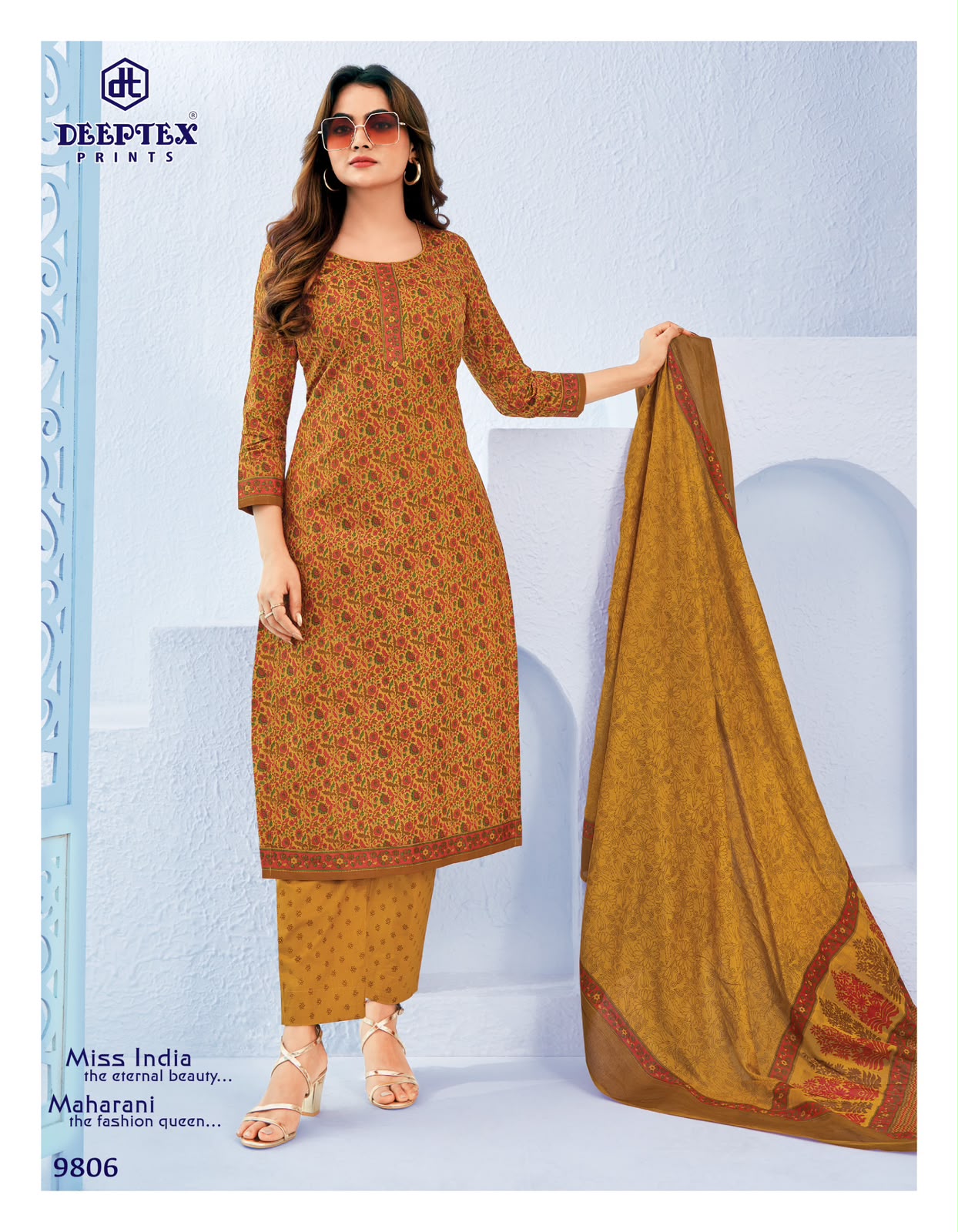 ₹549! Jiafashion Cotton Printed Dress Materials