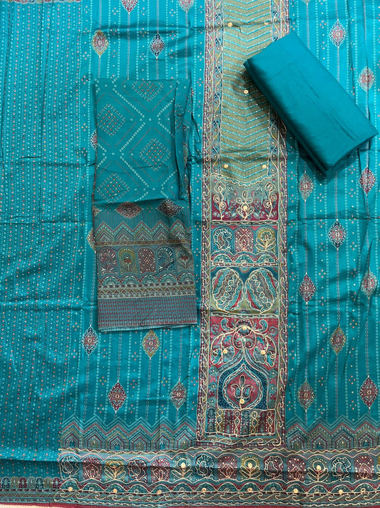 ₹1299! Jiafashion Cotton Designer Dress Materials