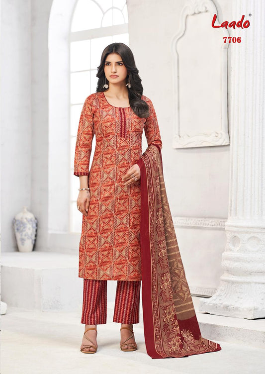 ₹549! Jiafashion Cotton Dress Materials