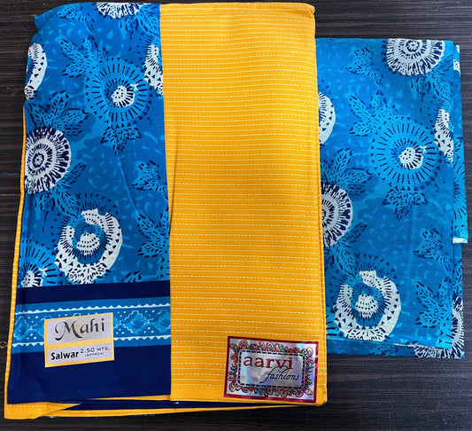 ₹599! Aarvi mahi cotton dress materials