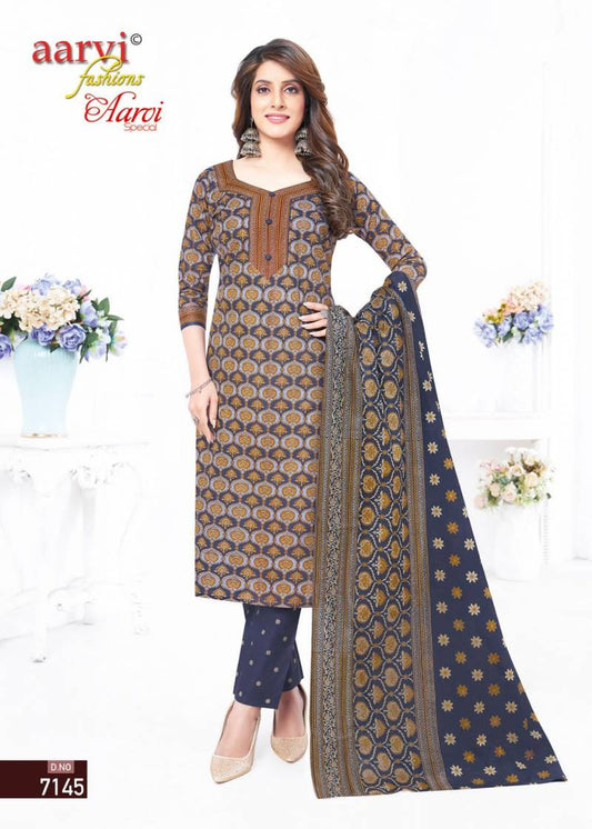 ₹549! Aarvi special cotton dress materials