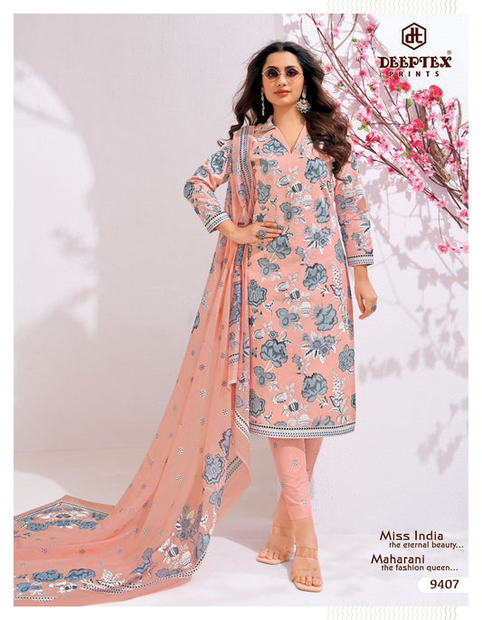 ₹525! Deeptex cotton printed dress materials