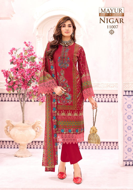 ₹599! Jiafashion Pakistani Cotton Materials