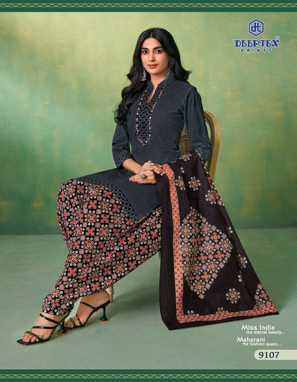 ₹525! Deeptex cotton printed dress material