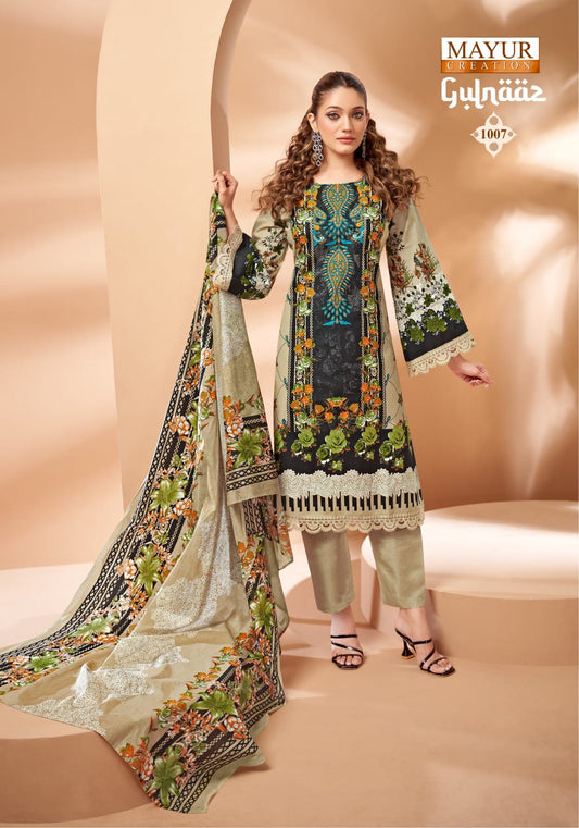 ₹549! Jiafashion Pakistani cotton dress materials