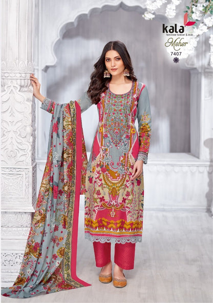 ₹549! Jiafashion karachi cotton dress materials