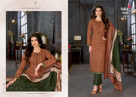 ₹549! Jiafashion Jaipuri Cotton Dress Materials