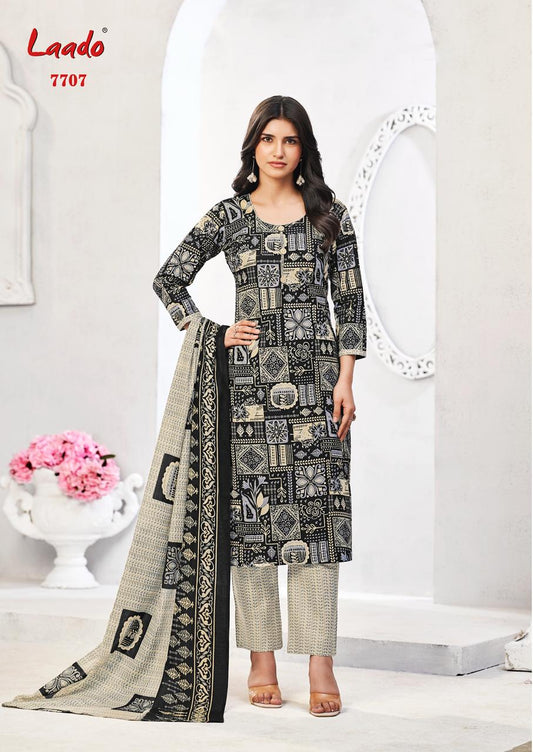 ₹549! Jiafashion Cotton Dress Materials