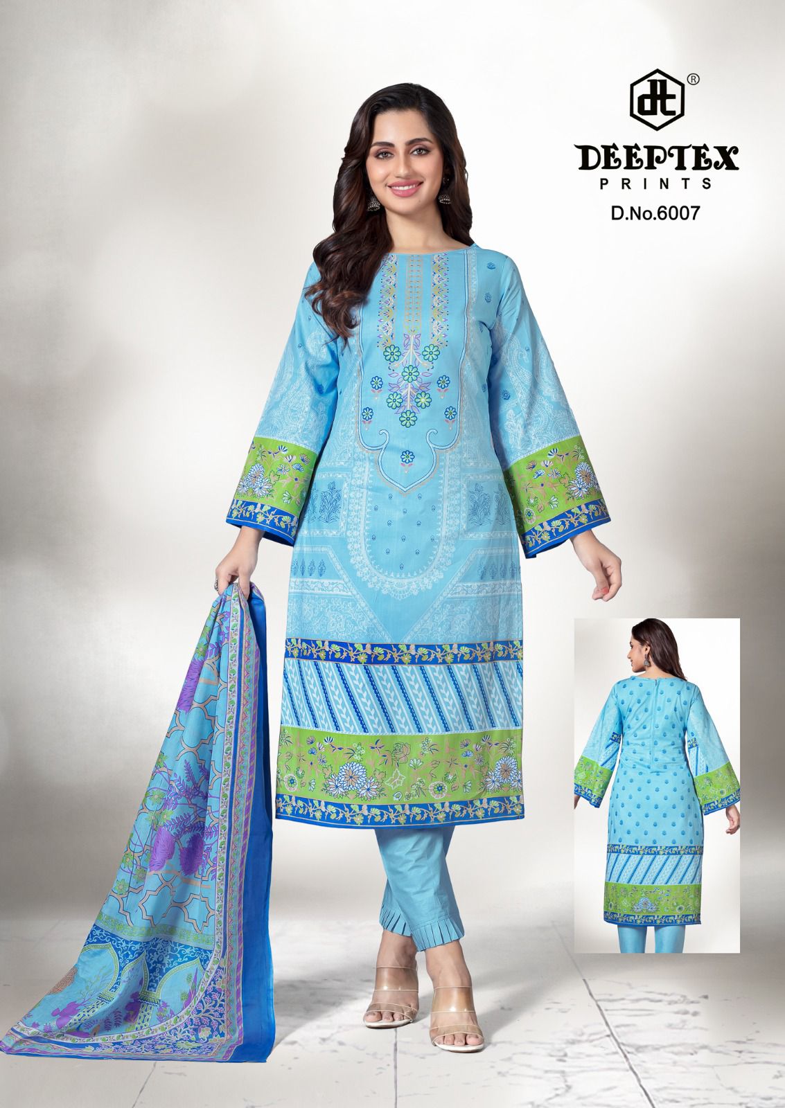 ₹ 599! Deeptex Karachi Cotton Dress Materials