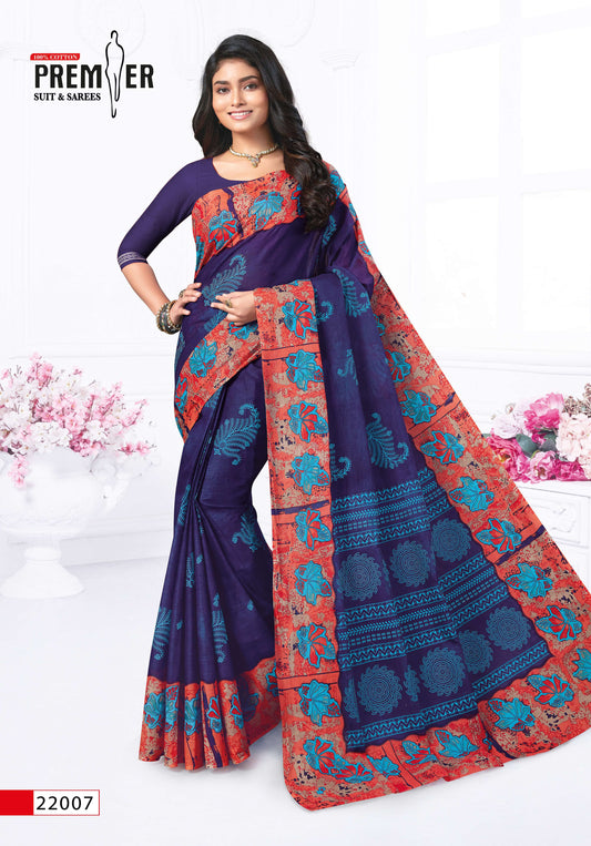 ₹499! Jiafashion cotton printed sarees