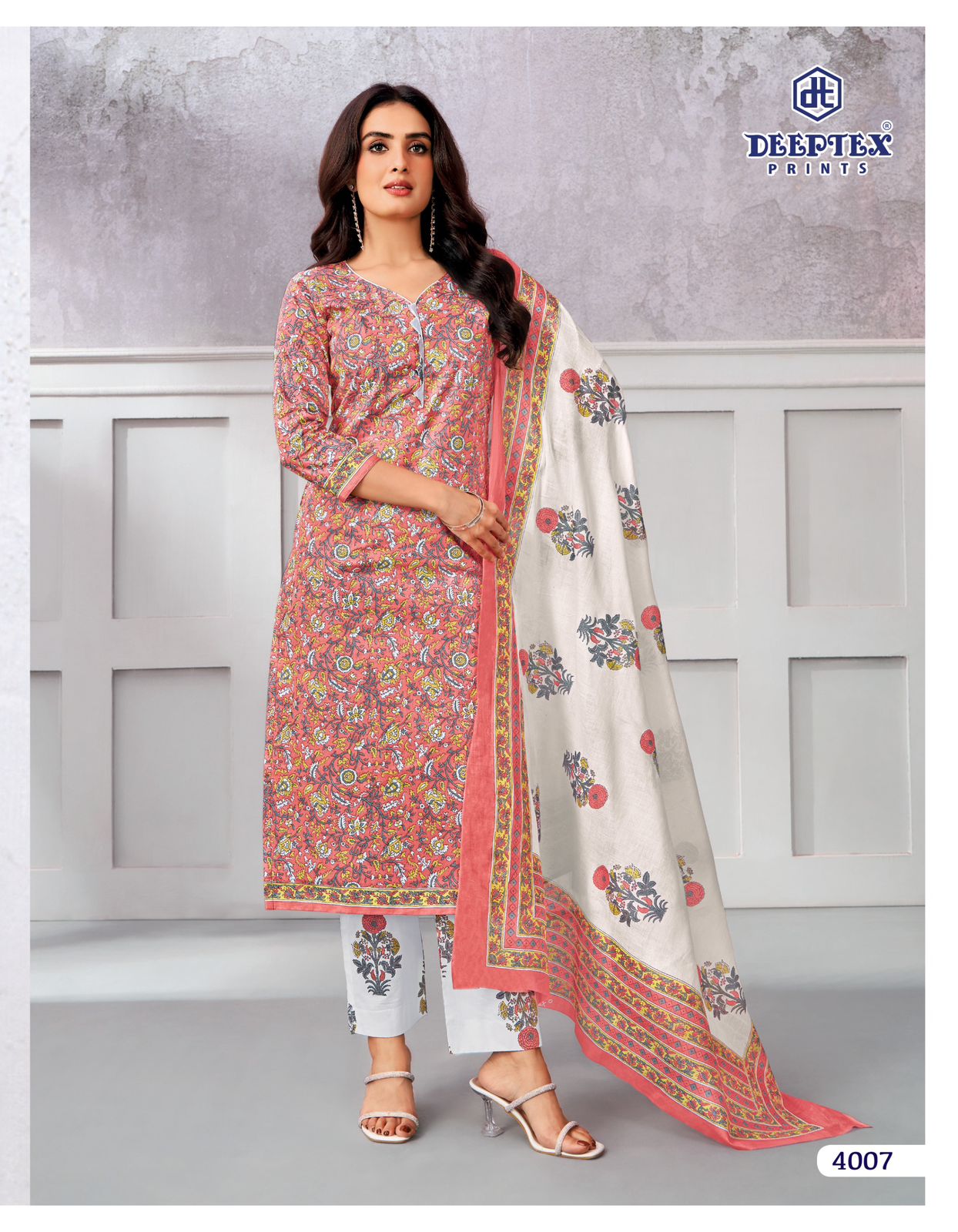 ₹599! Deeptex cambric cotton dress materials