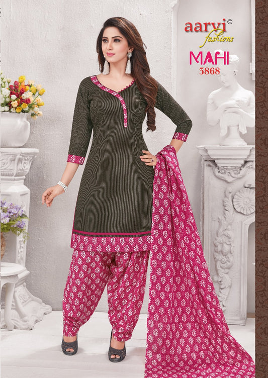 ₹599! Aarvi mahi cotton dress materials
