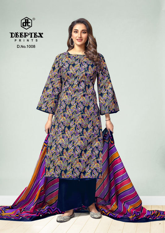₹ 599! Deeptex Lawn Cotton Dress Materials