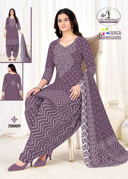 ₹575! Jiafashion Cotton Bandhani Materials