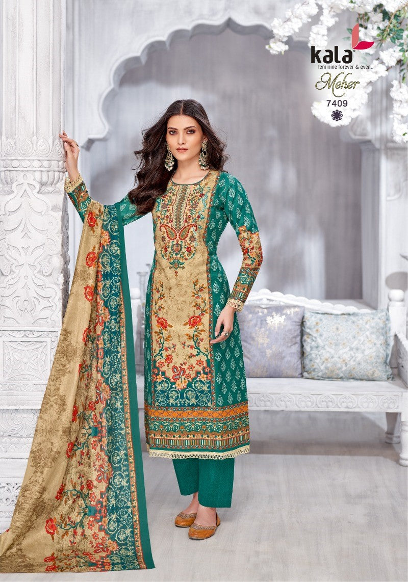 ₹549! Jiafashion karachi cotton dress materials