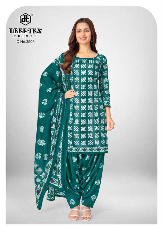 ₹549! Deeptex Batik Cotton Dress Materials
