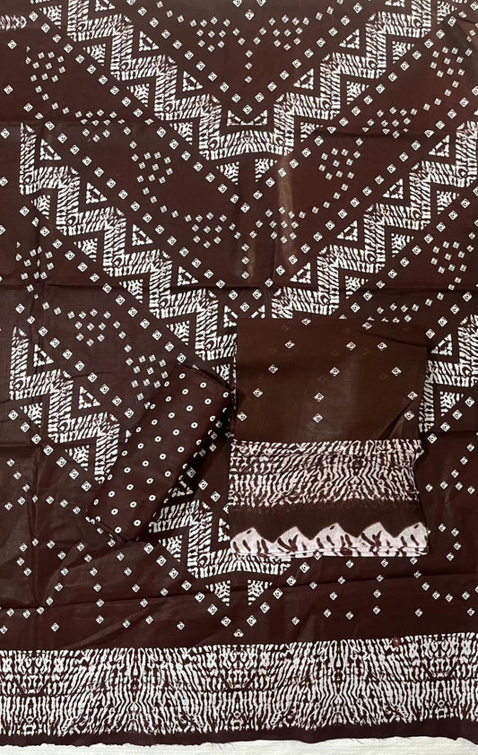 ₹575! Jiafashion Cotton Bandhani Materials